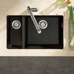 hansgrohe S510-U635 Undermount Kitchen Sink 180/450 - Graphite Black - 43433170