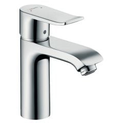 hansgrohe Metris Single Lever Basin Mixer 110 Lowflow 3.5 L/M with Pop-Up Waste - 31203000