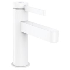 hansgrohe Finoris EcoSmart Basin Pillar Tap 100 for Cold Water - Matt White - 76013700