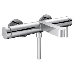 hansgrohe Finoris Single Lever Bath/Shower Mixer Tap for Exposed Installation - Chrome - 76420000