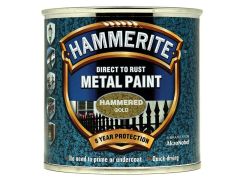 Hammerite Direct to Rust Hammered Finish Metal Paint Gold 250ml - HMMHFGO250