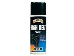 Hammerite High Heat Paint Aerosol Black 400ml - HMMHHPBLAERO