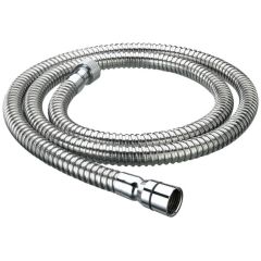Bristan Cone To Nut 1.75m Shower Hose - 8mm Bore, Stainless Steel - HOS 175CN01 C