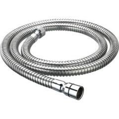 Bristan Cone to Nut 2.0m Shower Hose - 8mm Bore, Stainless Steel - HOS 200CN01 C