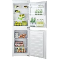 Hotpoint HMCB 50501 UK Built-In 50/50 Fridge Freezer - Open Stacked Front View