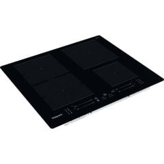 Hotpoint TS 5760F NE 60cm Induction Hob - Black - Front Base Side View