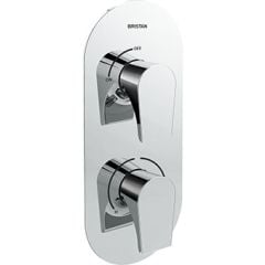 Bristan Hourglass Thermostatic Single Outlet Concealed Shower Valve - HOU SHCVO C