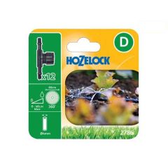 Hozelock In Line Adjustable Mini Sprinkler 4mm (Pack of 12) - HOZ27860012