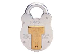Henry Squire 440KA Old English Padlock with Steel Case 51mm Keyed - HSQ440KA