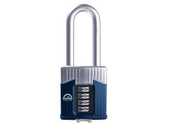 Henry Squire Warrior High-Security Long Shackle Combination Padlock 55mm - HSQWC55LS