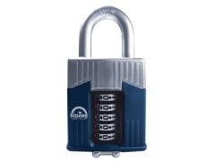 Henry Squire Warrior High-Security Open Shackle Combination Padlock 65mm - HSQWC65