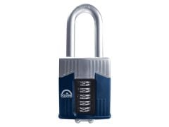 Henry Squire Warrior High-Security Long Shackle Combination Padlock 65mm - HSQWC65LS