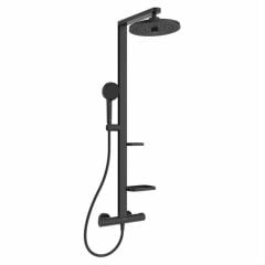 Ideal Standard Ceratherm Alu+ Thermostatic Mixer Shower - Silk Black - BD579XG
