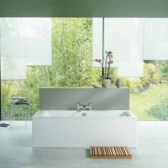 Ideal Standard Concept 1700x750mm Double Ended Bath with 2 Tap Holes - White - E729901