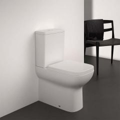 Ideal Standard i.Life A and S Compact Soft Close Toilet Seat And Cover - White - T473701
