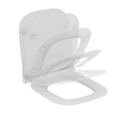 Ideal Standard i.Life A and S Compact Soft Close Toilet Seat And Cover - White - T532901