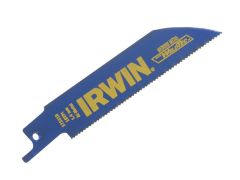 IRWIN 418R 100mm Sabre Saw Blade Metal Cutting Pack of 5 - IRW10504148