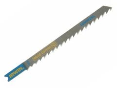 IRWIN U144DP Jigsaw Blades Wood Cutting Pack of 5 - IRW10504235