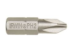 IRWIN Screwdriver Bits Phillips PH1 25mm Pack of 10 - IRW10504330
