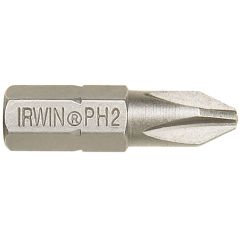 IRWIN Screwdriver Bits Phillips PH1 25mm Pack of 2 - IRW10504387