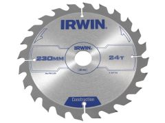 IRWIN Circular Saw Blade 230 x 30mm x 24T ATB - IRW1897205