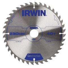 IRWIN Circular Saw Blade 230 x 30mm x 40T ATB - IRW1897206