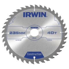 IRWIN Circular Saw Blade 235 x 30mm x 40T ATB - IRW1897208