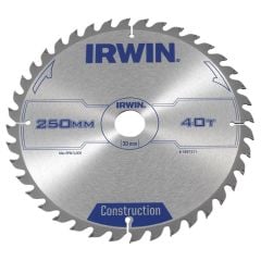IRWIN Circular Saw Blade 250 x 30mm x 40T ATB - IRW1897211