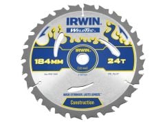 IRWIN Weldtec Circular Saw Blade 184 x 16mm x 24T ATB - IRW1897369