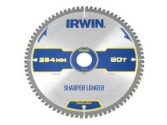 IRWIN Construction Circular Saw Blade 254 x 30mm x 80T ATB/Neg M - IRW1897430