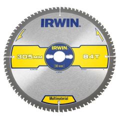IRWIN Multi Material Circular Saw Blade 305 x 30mm x 84T TCG/Neg - IRW1897447