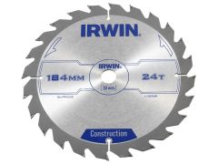 IRWIN Professional Circular Saw Blade 184 x 16mm x 24T - Wood - IRW1907699