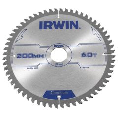 IRWIN Professional Circular Saw Blade 200 x 30mm 60T - Aluminium - IRW1907774