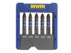 IRWIN Impact Screwdriver Pocket Bit Set of 5 Pozi - IRW1923435