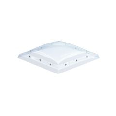 Velux Clear Polycarbonate Dome Top For Flat Window Scratch Resistant 0-15 Degrees 90 x 90cm - ISD 090090 0010