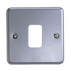 MK Grid Plate 1 Gang Surface - K3491ALM