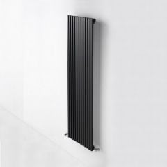 Ultraheat Klon Vertical Radiator 1500x383mm - Black KD1510B