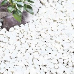 Kelkay Coral White Garden Pebbles 20-40mm - Bulk Bag - 7043 Dry