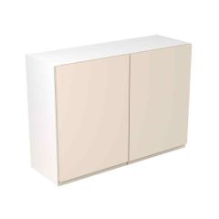 Kitchen Kit J-Pull 1000mm Wall Cabinet - Super Gloss - Cashmere - FKKJ0115