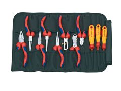 Knipex Pliers & Screwdriver Set in Toolbag 11 Piece - KPX001941