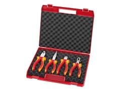 Knipex VDE Plier Set In Tool Box (4) - KPX002015