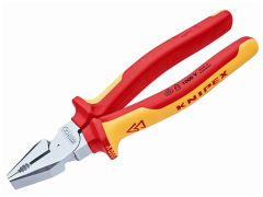 Knipex High Leverage Combination Pliers VDE Certified Grip 225mm - KPX0206225
