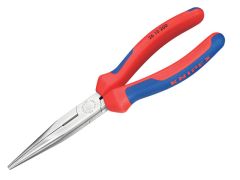 Knipex Snipe Long Nose Side Cutting Pliers Multi Component Grip 200mm (8in) - KPX2612200