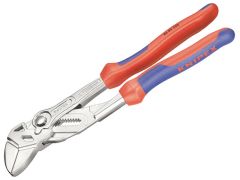 Knipex Plier Wrench Multi Component Grip 180mm - 35mm Capacity - KPX8605180