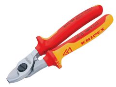 Knipex Cable Shears VDE Certified Grip 165mm - KPX9516165