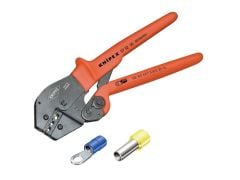 Knipex Crimping Lever Pliers For Insulated Terminals & Plug Connectors 250mm - KPX975206