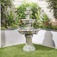 La Hacienda Lioness Fountain Water Feature - 44001