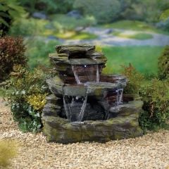 La Hacienda Garda Falls inc LEDS Water Feature - 4665L