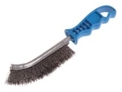 Lessmann Universal Hand Brush 260mm x 28mm 0.3 Crimped Steel Wire - LES056301