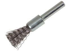 Lessmann End Brush with Shank 12 x 20mm 0.30 Steel Wire - LES451161